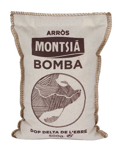 Imagen de Arroz Montsìa Bomba DOP Delta del Ebro 0,5kg.