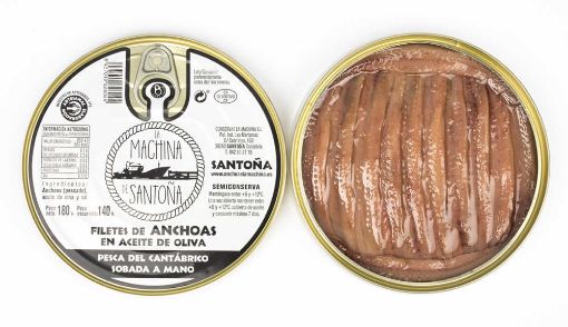 Imagen de Filete de Anchoa del Cantábrico Gourmet en aceite de Oliva 180g.