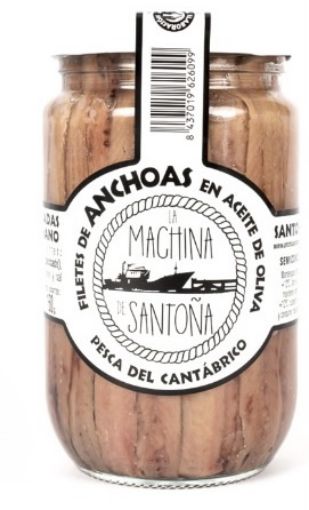 Imagen de Filete de Anchoa del Cantábrico Gourmet en aceite de Oliva 310g.