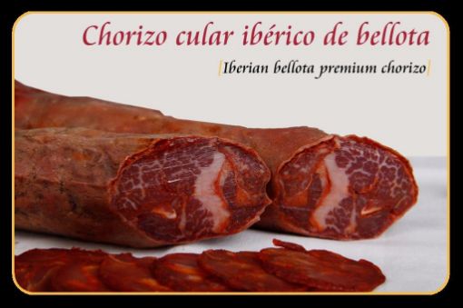 Imagen de Chorizo de bellota ibérico 400 - 600 GR.