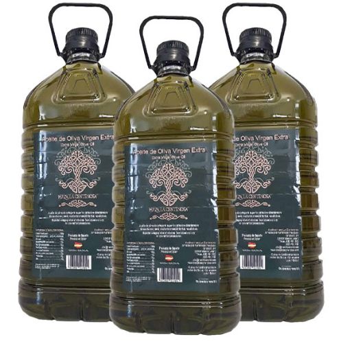 Imagen de Aceite de Oliva Virgen Extra - Cultivo Ecológico (Caja de 3 botellas de 5L.)